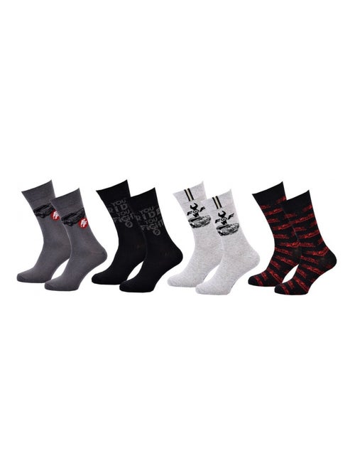 Calcetines Pack Hombre FAST AND FURIOUS - Pack de 4 - Kiabi