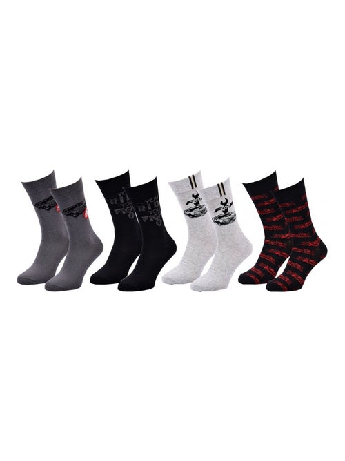Calcetines Pack Hombre FAST AND FURIOUS - Pack de 4 - Kiabi