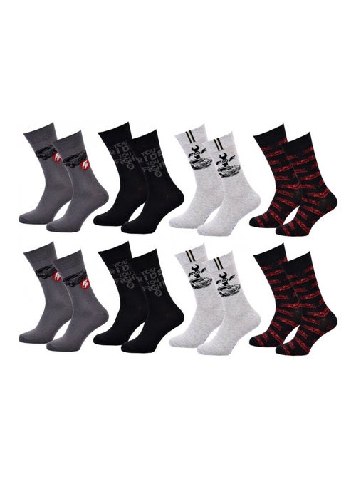 Calcetines Pack HOMBRE FAST AND FURIOUS - Pack de 8 - Kiabi