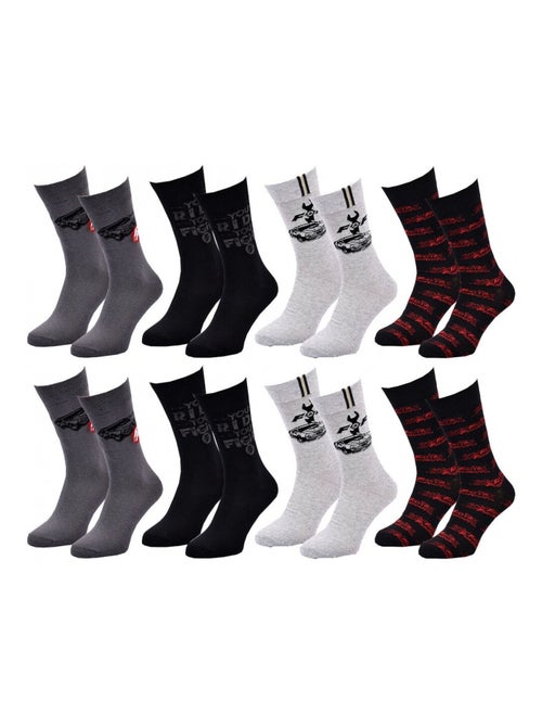Calcetines Pack HOMBRE FAST AND FURIOUS - Pack de 8 - Kiabi