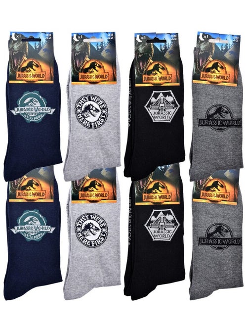 Calcetines Pack Hombre JURASSIC WORLD - Pack de 8 - Kiabi