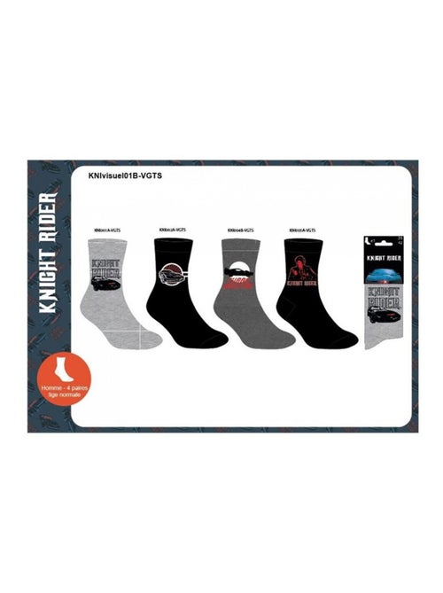 Calcetines Pack HOMBRE K2000 - Pack de 4 - Kiabi