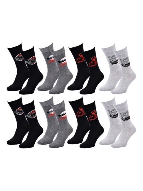 Calcetines Pack HOMBRE K2000 - Pack de 8 - Kiabi