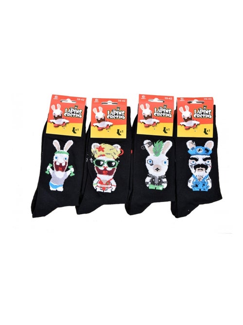 Calcetines Pack HOMBRE LAPINS CRETINS - Pack de 9 - Kiabi