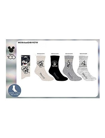Calcetines Pack HOMBRE MICKEY - Pack de 8