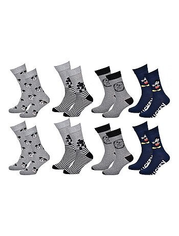 Calcetines Pack HOMBRE MICKEY - Pack de 8