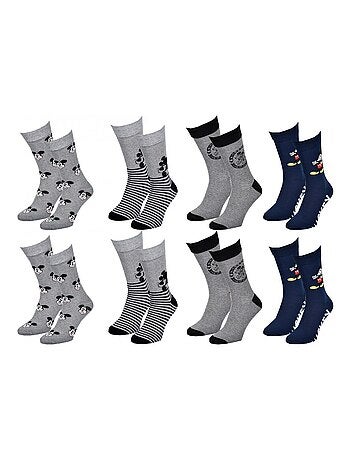 Calcetines Pack HOMBRE MICKEY - Pack de 8
