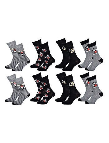 Calcetines Pack HOMBRE MICKEY - Pack de 8