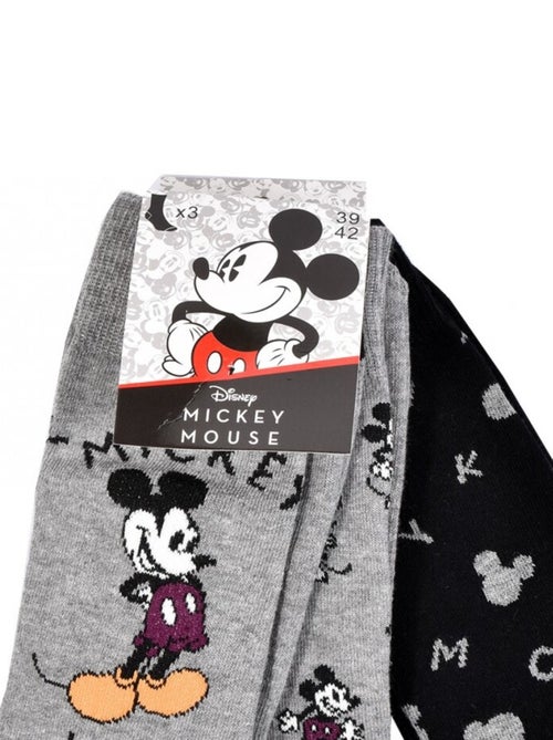 Calcetines Pack HOMBRE MICKEY - Pack de 9 - Kiabi