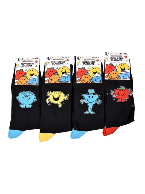 Calcetines Pack Hombre MONSIEUR MADAME - Pack de 9 - Kiabi