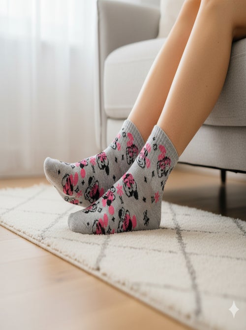 Calcetines Pack Mujer DISNEY MINNIE Pack de 6 Pares - Kiabi