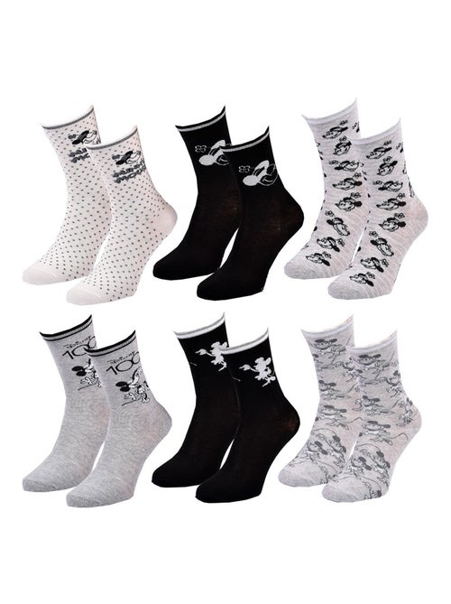 Calcetines Pack Mujer DISNEY MINNIE Pack de 9 Pares - Kiabi