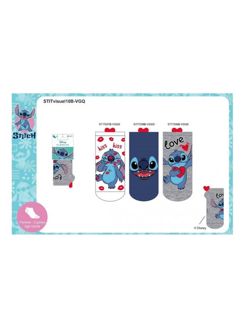 Calcetines Pack Mujer LILO Y STITCH - Pack de 6 - Kiabi