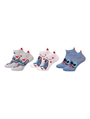 Calcetines Pack Niña DISNEY LILO Y STITCH Pack de 3