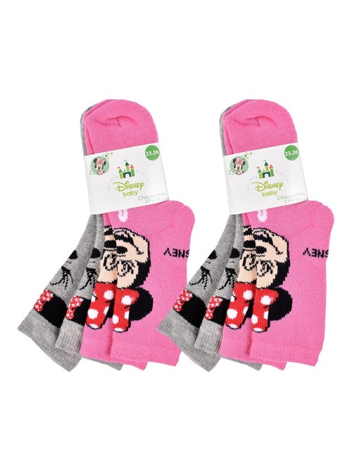 Calcetines Pack Niña DISNEY MINNIE Pack de 4 Pares - Kiabi