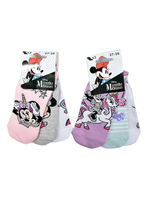 Calcetines Pack Niña DISNEY MINNIE Pack de 9 Pares - Kiabi