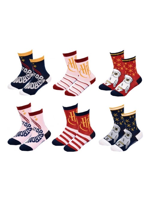 Calcetines Pack Niña HARRY POTTER - Pack de 9 - Kiabi