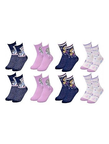 Calcetines Pack Niña LA REINE DES NEIGES - Pack de 8