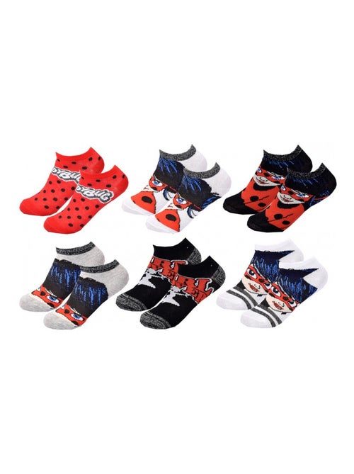 Calcetines Pack Niña MIRACULOUS - Pack de 6 - Kiabi