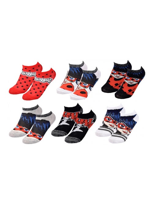 Calcetines Pack Niña MIRACULOUS - Pack de 6 - Kiabi