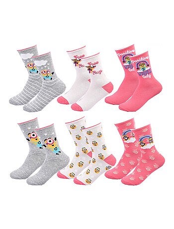 Calcetines Pack Niña MOI MOCHE ET MECHANT - Pack de 6