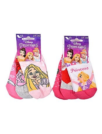 Calcetines Pack Niña PRINCESAS DISNEY - Pack de 9