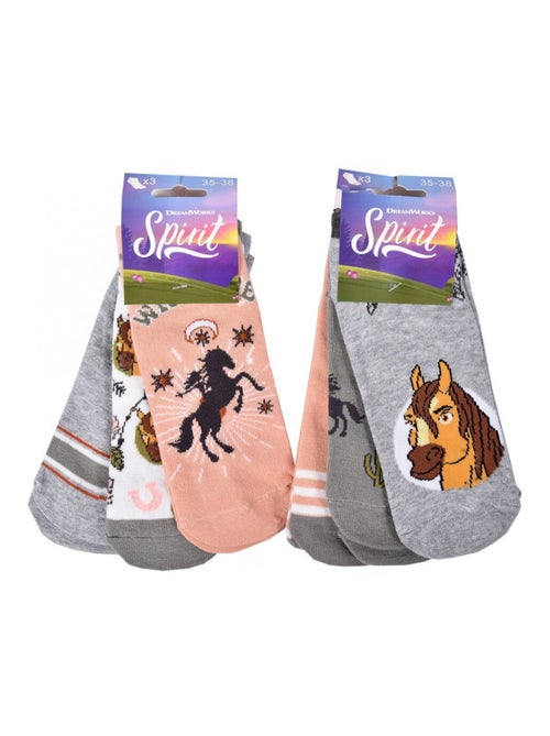Calcetines Pack Niña SPIRIT - Pack de 6 - Kiabi