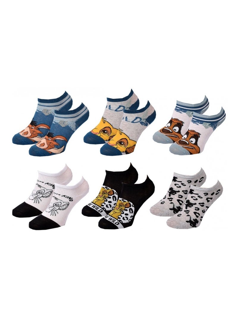 Calcetines Pack Niño DISNEY CLASSIC - Pack de 9 Azul Gris Blanco - Kiabi