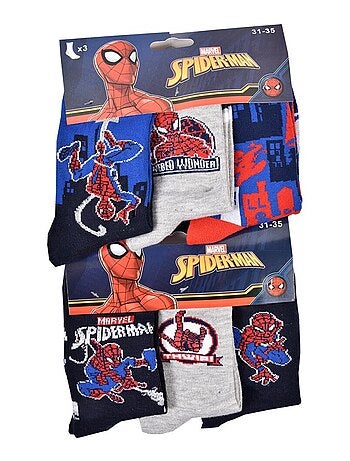 Calcetines Pack Niño DISNEY SPIDERMAN - Pack de 6