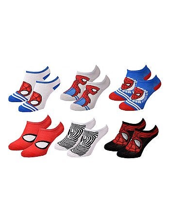 Calcetines Pack Niño DISNEY SPIDERMAN - Pack de 6