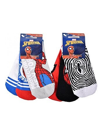 Calcetines Pack Niño DISNEY SPIDERMAN - Pack de 9