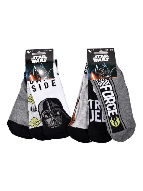 Calcetines Pack Niño DISNEY STAR WARS Pack de 9 Pares - Kiabi