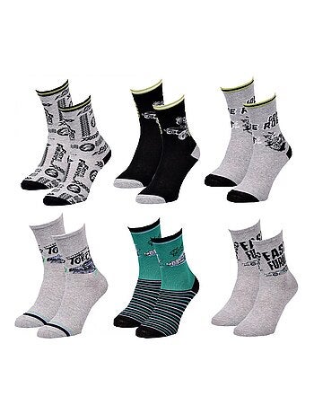 Calcetines Pack Niño FAST AND FURIOUS - Pack de 6