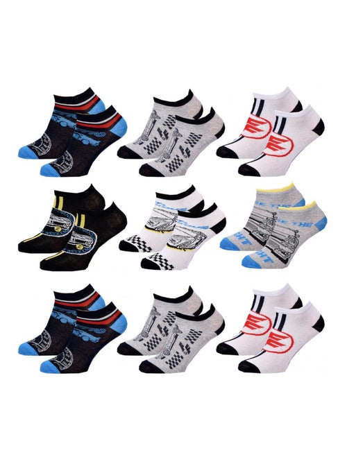 Calcetines Pack Niño FAST AND FURIOUS - Pack de 9 - Kiabi