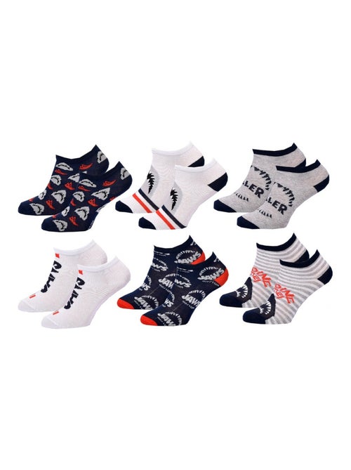 Calcetines Pack Niño JAWS - Pack de 6 - Kiabi