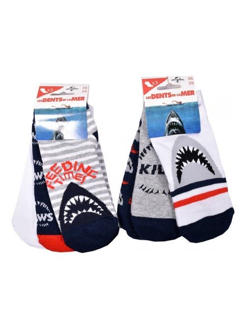 Calcetines Pack Niño JAWS - Pack de 6 - Kiabi