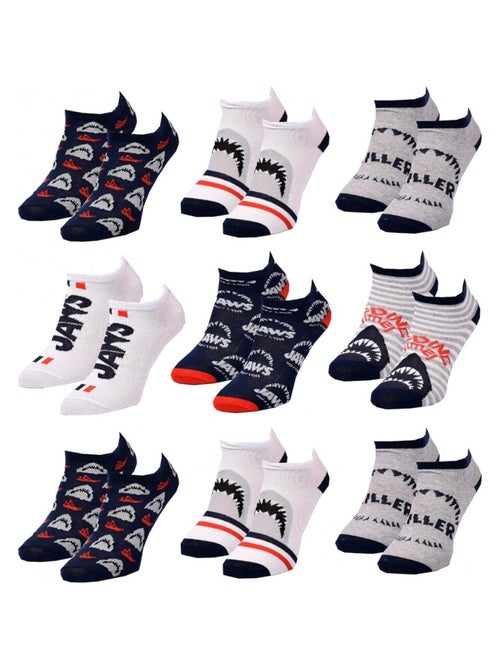 Calcetines Pack Niño JAWS - Pack de 9 - Kiabi
