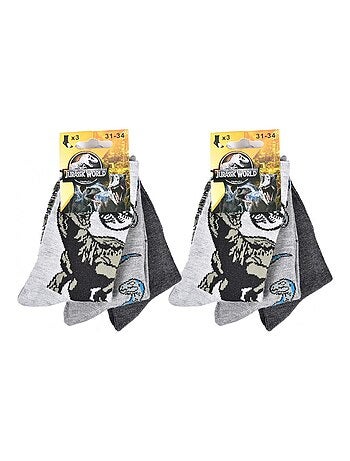 Calcetines Pack Niño JURASSIC WORLD - Pack de 6