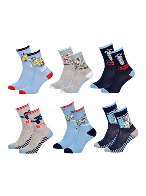 Calcetines Pack Niño LAPINS CRETINS - Pack de 6 - Kiabi