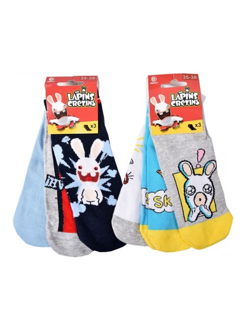 Calcetines Pack Niño LAPINS CRETINS - Pack de 9 - Kiabi