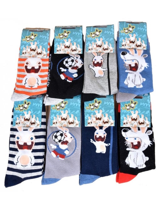 Calcetines Pack Niño LAPINS CRETINS - Pack de 9 - Kiabi