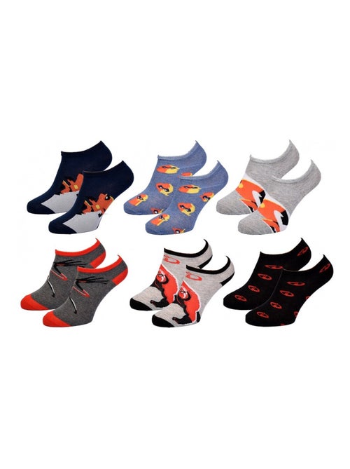 Calcetines Pack Niño LOS INCREÍBLES - Pack de 6 - Kiabi