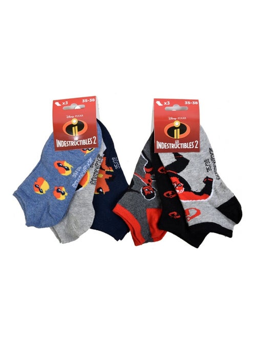 Calcetines Pack Niño LOS INCREÍBLES - Pack de 6 - Kiabi