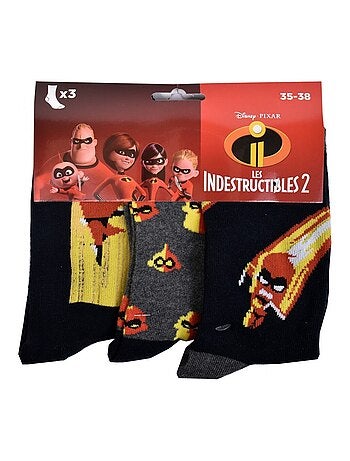 Calcetines Pack Niño LOS INCREÍBLES - Pack de 6