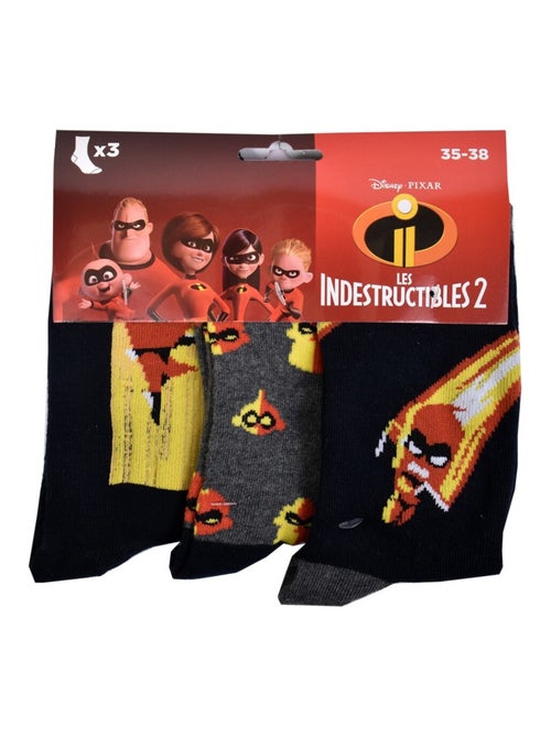 Calcetines Pack Niño LOS INCREÍBLES - Pack de 9 - Kiabi