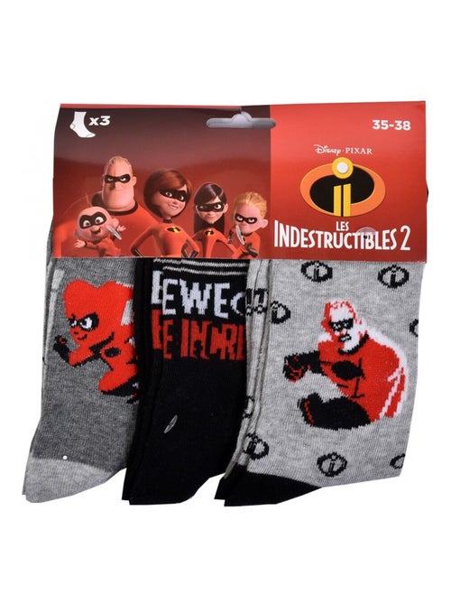 Calcetines Pack Niño LOS INCREÍBLES - Pack de 9 - Kiabi