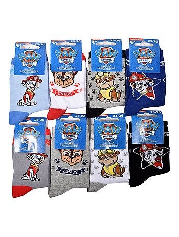 Calcetines Pack Niño PAT PATROUILLE - Pack de 8