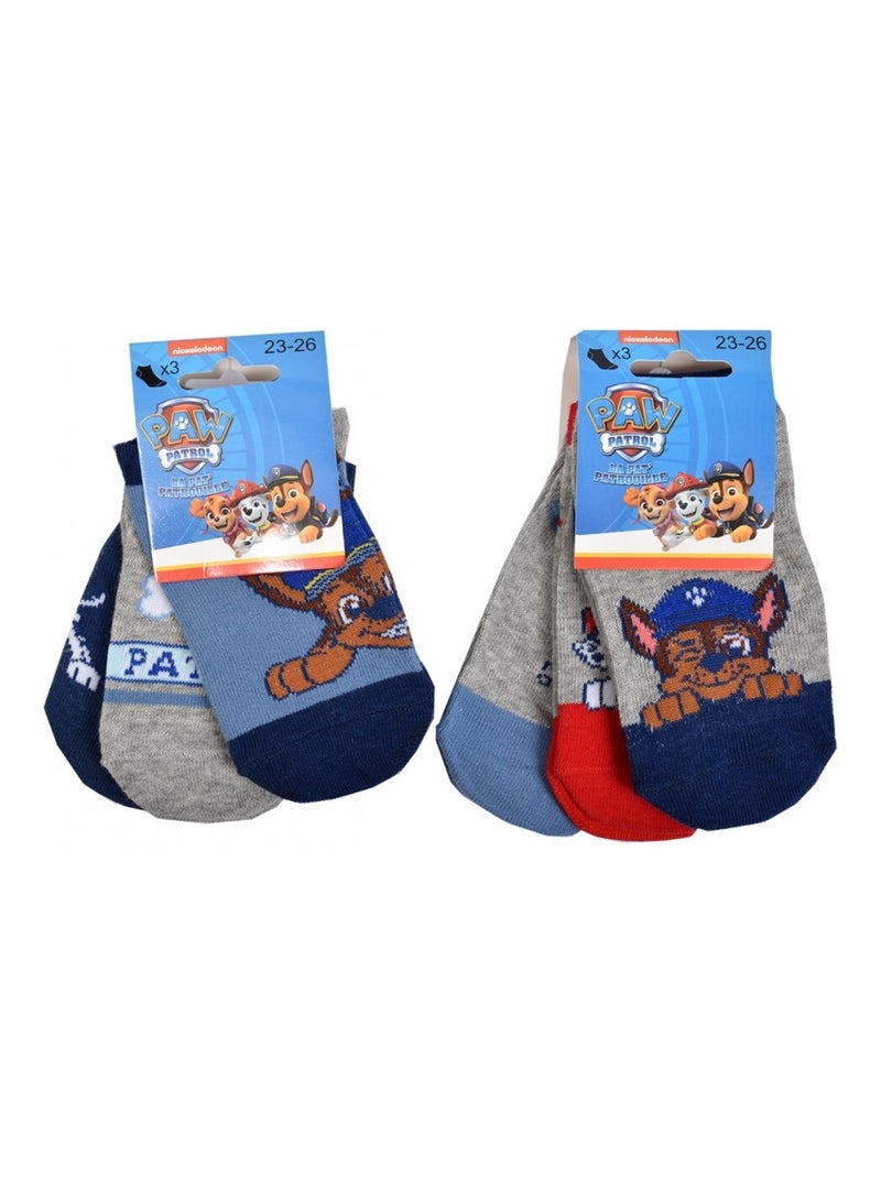 Calcetines Pack Niño PAT PATROUILLE - Pack de 9 Gris amarillo gris - Kiabi