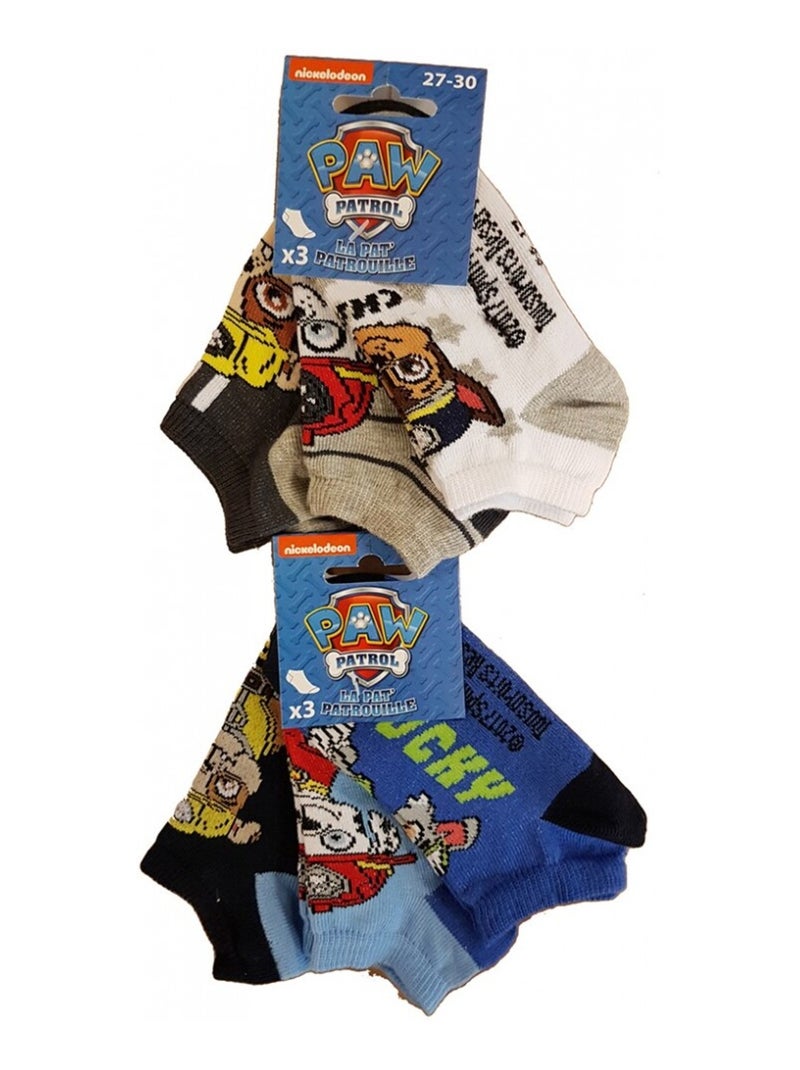 Calcetines Pack Niño PAT PATROUILLE - Pack de 9 Gris amarillo gris - Kiabi