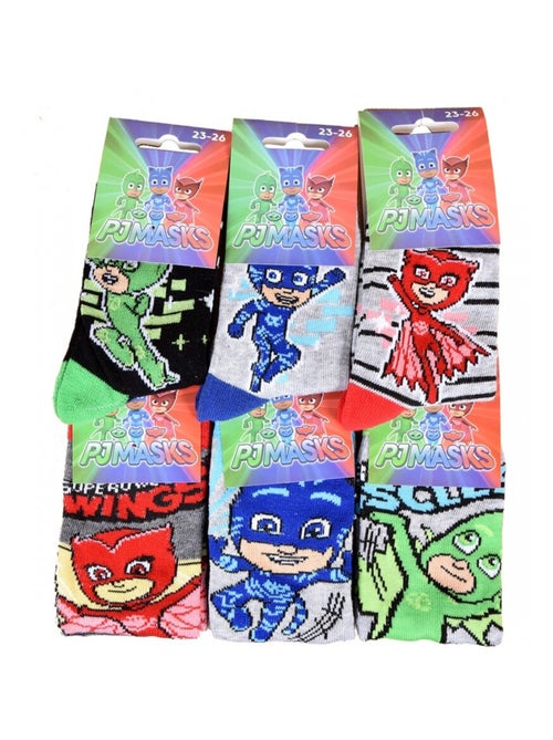Calcetines Pack Niño PYJAMASQUE - Pack de 9 - Kiabi